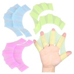 Luvas De Mergulho De Silicone Para Homens E Mulheres, Equipamento De Natação, Nadadeiras De Mão De Barbatanas, Luvas De Teia De Treinamento, Teia De Surf, Natação De Água, 2Pcs - Image 6
