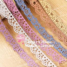 Auto-adesivo Glitter Fita Adesiva, DIY, Fita Adesiva Decorativa, Scrapbooking, Decoração do livro, Craft Rolls - Image 5