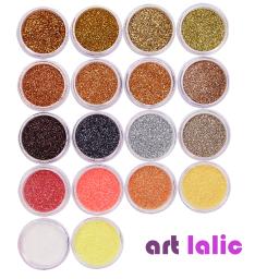 Conjunto de 40 cores de Glitter para Nail Art, Corpo e Maquiagem de Festival, Kit de Pó de Glitter Fino e Brilhante  - Image 3