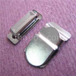 Ganchos para calças de costura 2-prongs, ganchos de metal em aço de latão, clipe para os olhos, fecho para calça e fivela - Image 1