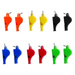 Apito de segurança para árbitro de esportes, apito de sobrevivência a emergências, ferramenta super alto para atividades ao ar livre, caminhadas, camping, pesca e viagem, 2 peças - Image 1