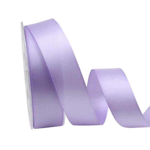 Fita de Cetim Dupla Face em Poliester para Decoração de Festas, Casamentos e Presentes de Natal (Disponível em 3/6/10/25/40mm)