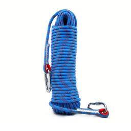 Corda de escalada, equipamento de escalada para parede de árvore, 10mm, alta resistência, sobrevivência em áreas externas, corda de segurança, acessório de escalada - Image 5