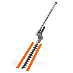 Cabeça do aparador de sebes, acessório Hedger para cortador de escova multi, peças de reposição, 9T Shaft,26mm Tube Pole, novo modelo, 4 em 1 - Image 3