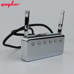 Single Coil pescoço captadores para guitarra elétrica, peças de reposição para flutuante Jazz Johnny Smith estilo, Chrome - Image 5