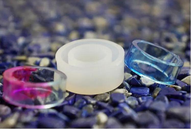 Molde de resina de silicone para joias, molde de anéis, ferramenta artesanal, faça você mesmo, moldes de resina epóxi - Image 1