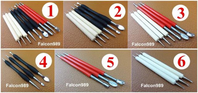Kit Completo de Ferramentas para Gravação de Couro: 6 Tipos para Artesanato, Modelagem, Emenda e Escultura