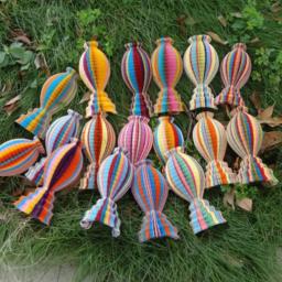Chapéus artesanais de papel vaso mágico, 100 peças, dobrável para decoração de festa, tampas de papel engraçadas, chapéus de sol viagem, colorido za3gamer - Image 3