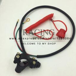 Botão de segurança para mini bicicleta atv, interruptor fechado com emergência, parada de segurança, de bolso para 2 tempos - Image 2