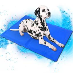 Pet Cooling Mat para cães grandes e gatos, colchão de pelúcia, cama, almofada, verão, manter a calma, XL - Image 1