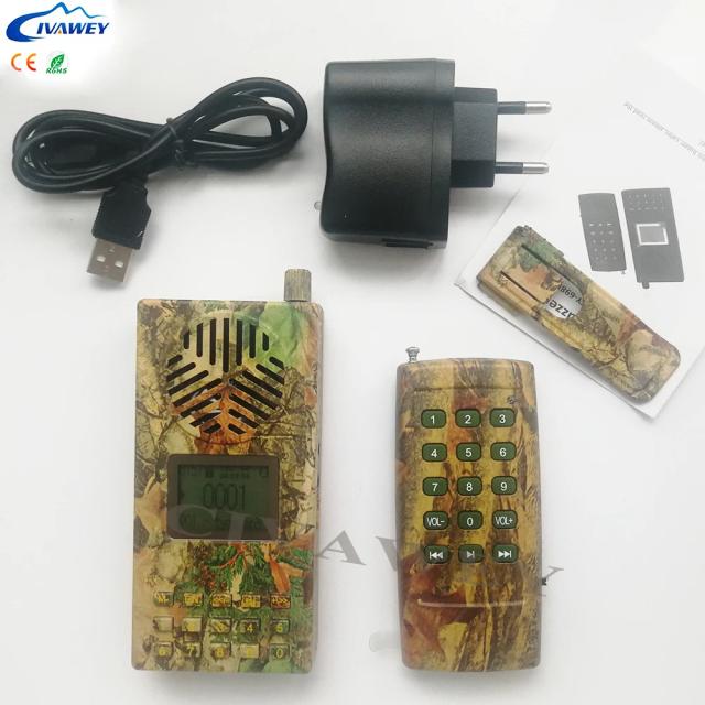 Música com Controle Remoto e Temporizador para Caça de Patos e Pombos