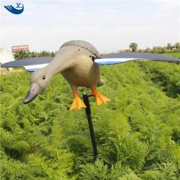 Decoy plástico do pato com ímã girando asas, caça armadilhas, atacado, 6V, 12V - Image 1