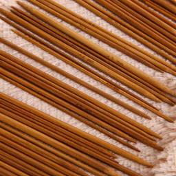 55 pçs 11 tamanhos 13cm de bambu tricô agulhas crochê ganchos duplo apontado carbonizado bambu agulhas camisola tecer artesanato - Image 4