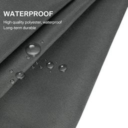 Abrigos sol Portátil Triângulo Forma Sun Sail Proteção UV Protetor Solar Ao Ar Livre Dossel Toldo Praia Barraca de Lona À Prova D' Água Cinza - Image 4