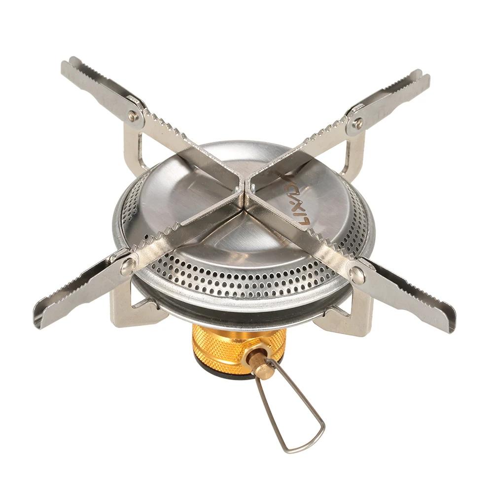 Lixada-fogão a gás portátil para acampamento, uso ao ar livre, caminhadas, mochilão, piquenique, ultraleve, cozinha, forno - Image 1