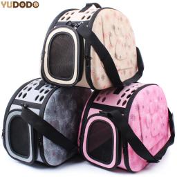 Bolsa transportadora para animais de estimação em 3 cores, dobrável, portátil, respirável, caixa de transporte para cães pequenos, filhotes, cachorros, bolsa de viagem - Image 1