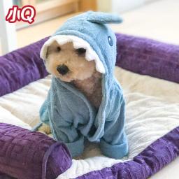 Toalha de banho ultra absorvente para animais de estimação, cães e gatos necessária, toalha de banho de cachorro, pequenos e grandes animais, pijama, produto pet - Image 1