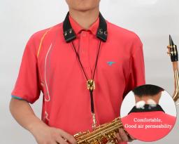 Correia ajustável de pescoço para saxofone, correia de pescoço para clarinete - Image 2