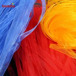 20 jardas/lote 3mm fita de organza para decoração de casamento arco artesanato webbing presente envoltório diy feito à mão material decorativo - Image 5