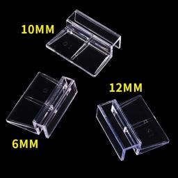 Clear Color Acrílico Aquário Tampa Clipes, Braçadeiras Tampa De Vidro Suporte Titulares, Fish Tank Suprimentos, 4Pcs - Image 2