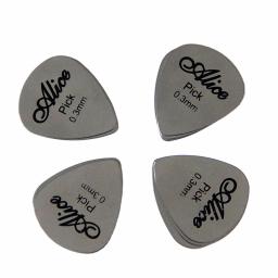 Palhetas para guitarra de metal, palhetas rígidas com 12 peças de 0.3mm para guitarra e acessório musical - Image 1