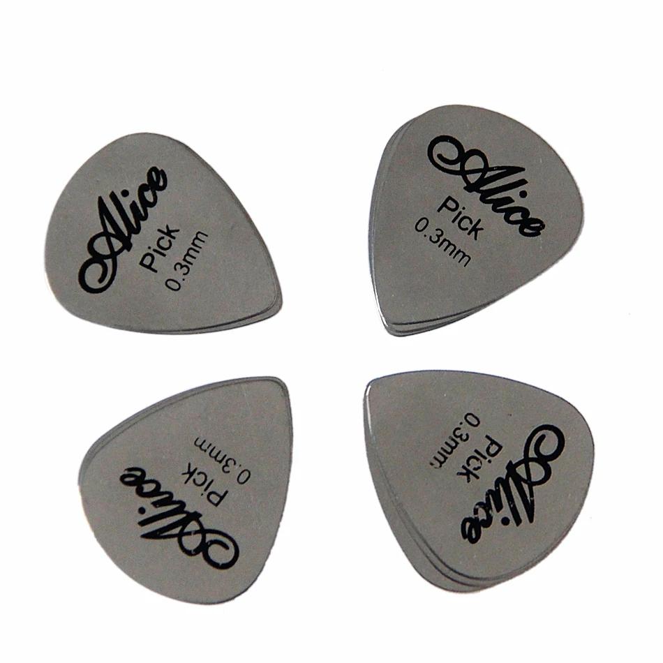 Palhetas para guitarra de metal, palhetas rígidas com 12 peças de 0.3mm para guitarra e acessório musical - Image 1