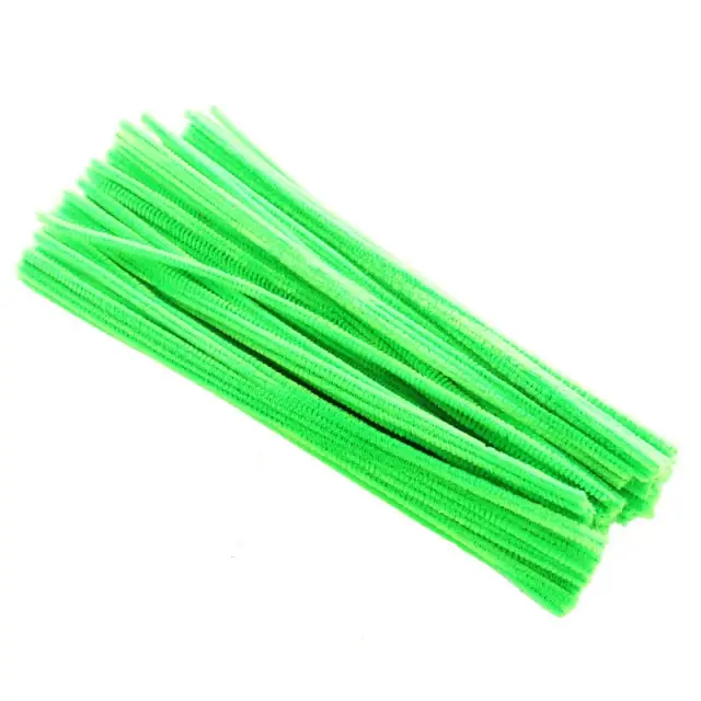 Hastes coloridas de 30cm para limpeza de cachimbos - 50 peças para brinquedos educativos e DIY artesanais
