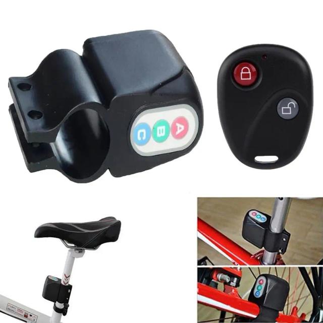 Bicicleta Anti-Roubo com Alarme Sonoro e Controle Remoto - Segurança Avançada para sua Bike