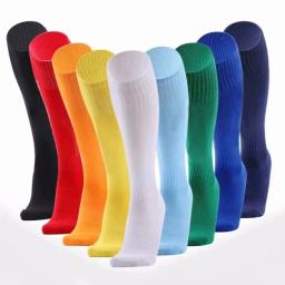 Meias longas sobre o joelho para homens e mulheres, futebol, futebol, alta, ao ar livre, rugby, meias, legging, voleibol, esportes - Image 1