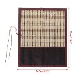 Suporte de pincel, estojo de bambu para caligrafia, estojo para cortinas, materiais de arte - Image 6