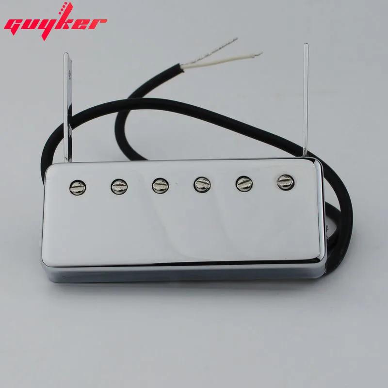 Single Coil pescoço captadores para guitarra elétrica, peças de reposição para flutuante Jazz Johnny Smith estilo, Chrome - Image 1