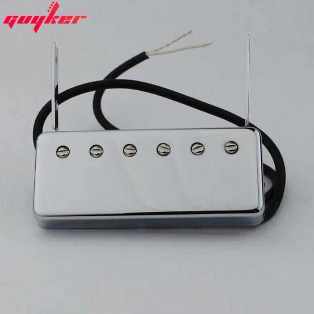 Captadores Single Coil para Guitarra Elétrica - Peças de Reposição em Estilo Jazz Johnny Smith com Acabamento em Chrome