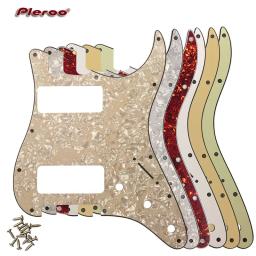 Pleroo-Pickguard para guitarra, peças de guitarra, Humbuckers, personalizado, grande qualidade, US 11 furos de parafuso, 2 P90 - Image 1