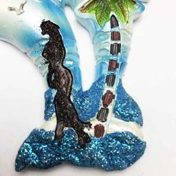 Maurício lembranças turísticas golfinhos adesivos magnéticos geladeira adesivos artesanato decoração casa ímãs de geladeira - Image 6
