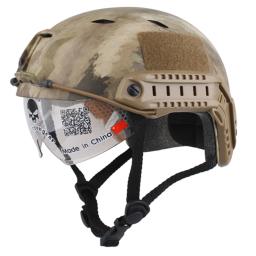 Tactical Airsoft Paintball rápido capacete com óculos, ARC Side Rails, Vas Shroud, NVG Mount, acessórios de caça, 2024 - Image 1