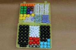 267 pces modelo molecular conjunto kit-química geral e orgânica para pesquisa de ensino de laboratório escolar - Image 3