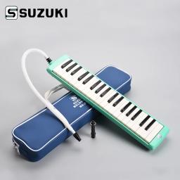 Suzuki MX-37D alto 37 chave profissional melodion melodica verde/pianica com bolsa/tubo melodion [presente de escolha] - Image 1