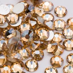 Gsha ab/dourado com cola adesiva para parte traseira lisa qiao, decorações com pedras preciosas, novas cores - Image 3