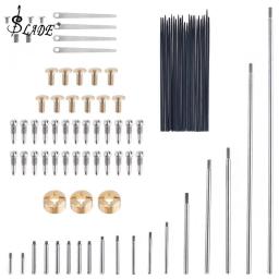 Conjunto de peças para reparo de saxofone, 92 peças, ferramentas completas, chave de saxofone, rolo, parafusos de palheta, agulha, kit de reparo de instrumento de vento - Image 1