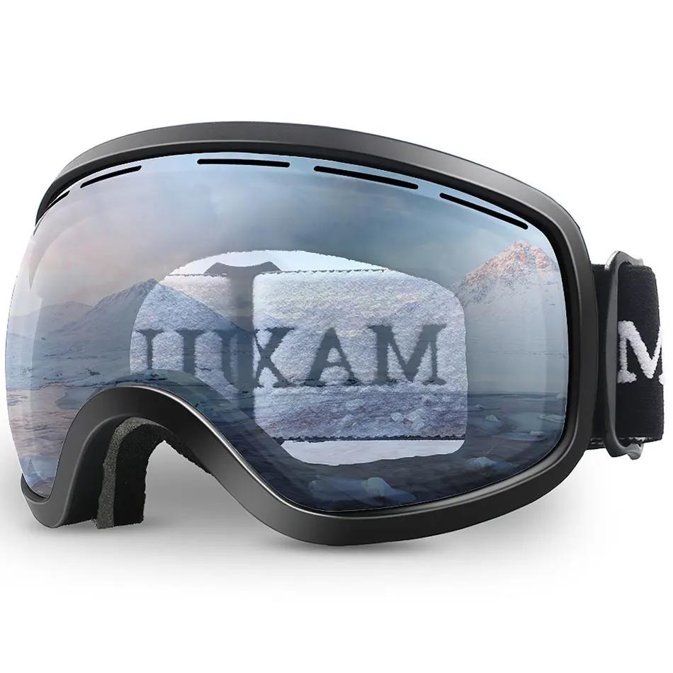 MAXJULI Óculos de esqui para homens, esportes de neve de inverno com lente dupla antiembaçante máscara de esqui óculos para homens mulheres óculos de esqui de neve M3 - Image 1