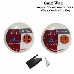 Surf Wax Base e Surf Wax, Cera Quente e Fria, Cera Fresca, Cera Surf, Cera Surf, Surf Wax Comb, Prancha de Surf, Cera de Alta Qualidade, 2PCs - Image 2