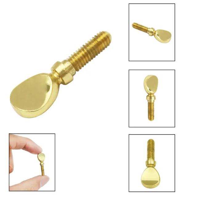 Reparo Eficiente para Parafuso de Pescoço de Saxofone de Ouro com Ferramenta Especializada para Instrumentos de Madeira e Cobre
