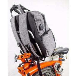Quadro de bolsa de ombro para bicicletas, liga de trigo, mochila de bascket, para transportadora frontal de bicicleta, acessórios - Image 6