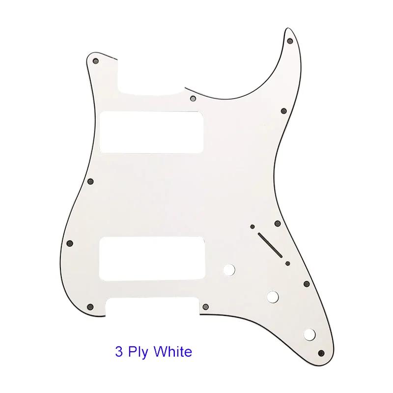 Pleroo-Pickguard para guitarra, peças de guitarra, Humbuckers, personalizado, grande qualidade, US 11 furos de parafuso, 2 P90 - Image 1