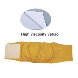 Novas calças de fralda para cães de estimação, reutilizáveis, para higiene menstrual, suprimentos para animais de estimação, calça fisiológica higiênica à prova d'água - Image 3