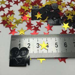 Decoração de mesa para festa, tapete vermelho com confete de estrelas e filmes, decoração de festa - Image 2
