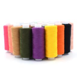 Linha de algodão colorida para bordado de máquina, artesanato de costura, suprimentos de volante, 250 jardas, 30 conjuntos - Image 6