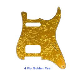 Peças de guitarra personalizadas Pleroo, Pickguard Scratch Plate, Standard St Deluxe Humbucker Hs, US 72 '11 Screw Hole - Image 3