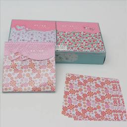 Origami Papel Dobrável, Mix Cor Quadrado, 12 Tipos de Padrões, DIY Kid Gift, Papéis Com Flores, 72 Folhas, 15x15cm - Image 6