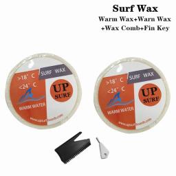 Surf Wax Base e Surf Wax, Cera Quente e Fria, Cera Fresca, Cera Surf, Cera Surf, Surf Wax Comb, Prancha de Surf, Cera de Alta Qualidade, 2PCs - Image 3